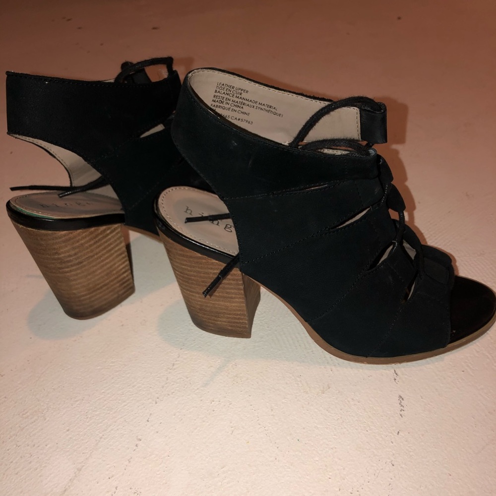 Black heels